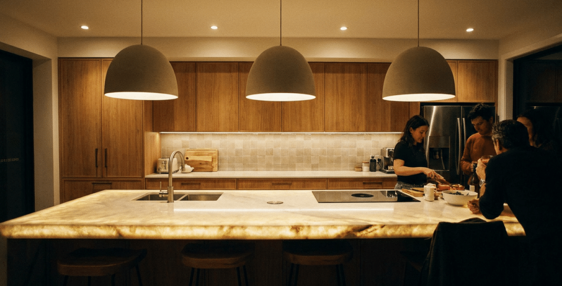 choisir eclairage cuisine esthetique fonctionnel